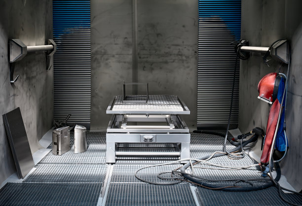 焊接室的内部。图片下载