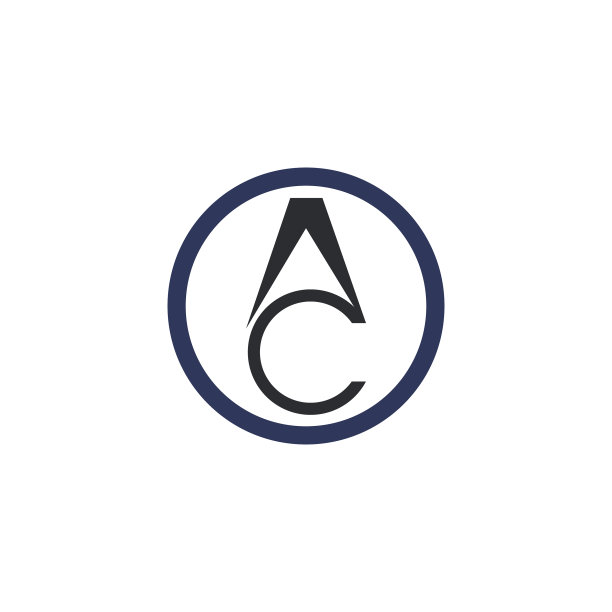 字母AC或CA的Logo设计模板图片下载