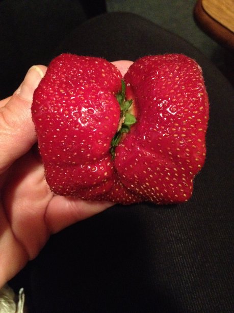 草莓的形状图片下载