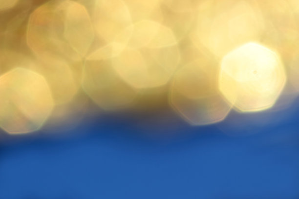 散焦黄色灯光-背景抽象纹理图片下载