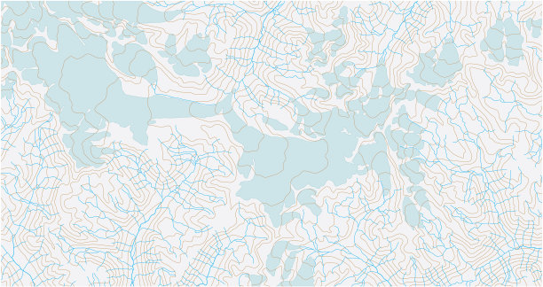 摘要带有冰川的地形图图片下载