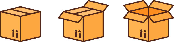 货运集装箱图标系列图片下载
