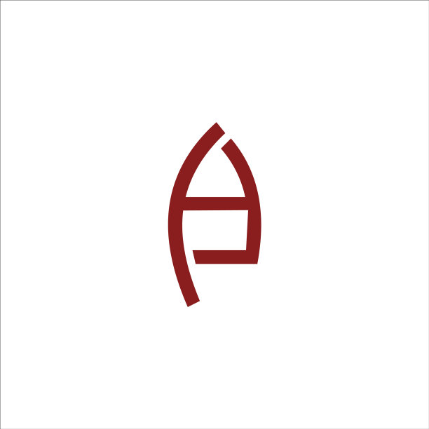 字母AF或FA标志设计模板图片下载