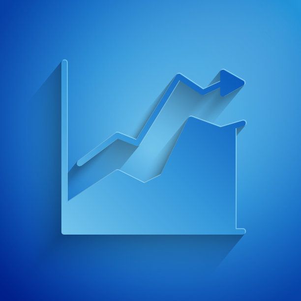 剪纸油价格上涨图标孤立图片下载