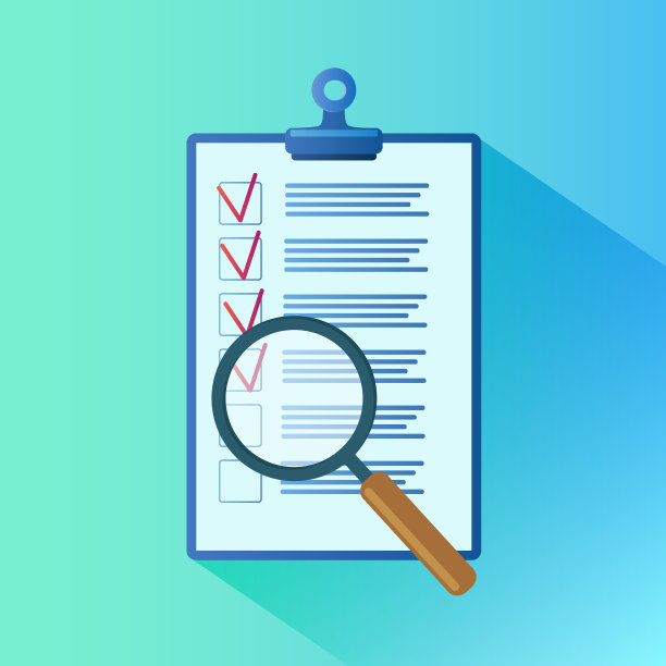 任务表和放大镜图片下载