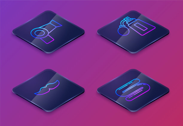 设置等距线吹风机胡子须后水图片下载