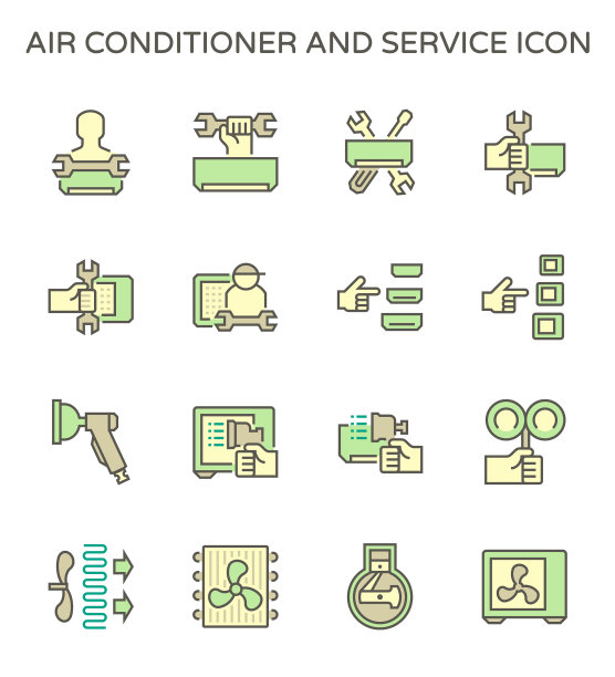 空调安装及清洁服务图片下载