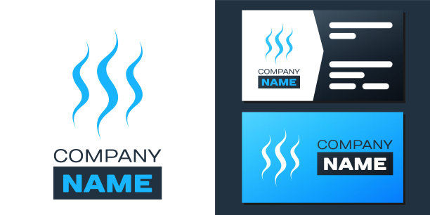 蒸汽图标孤立的白色背景。标志设计模板元素。向量图片下载