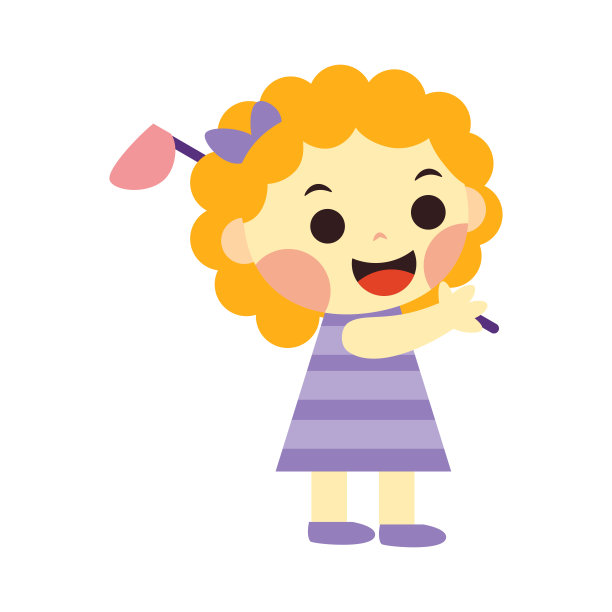 孤僻女孩打高尔夫球图片下载