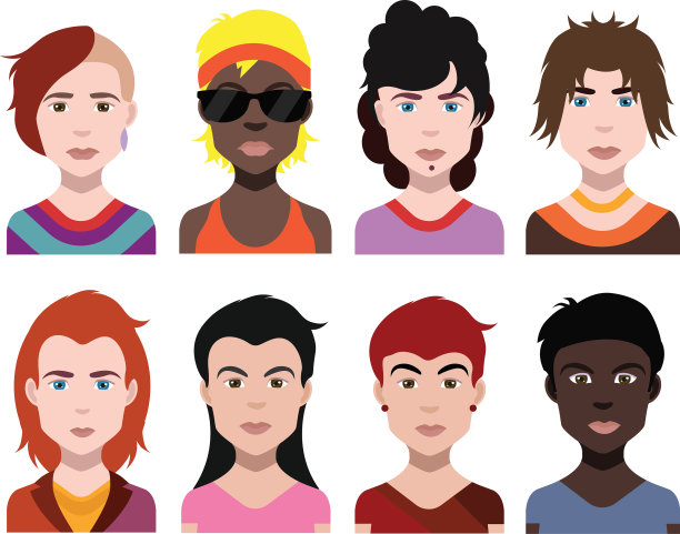 人的头像，女人的头像，男人的头像图片下载