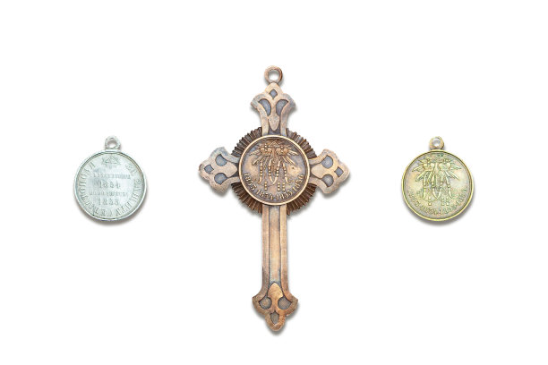 俄罗斯古董纪念章图片下载