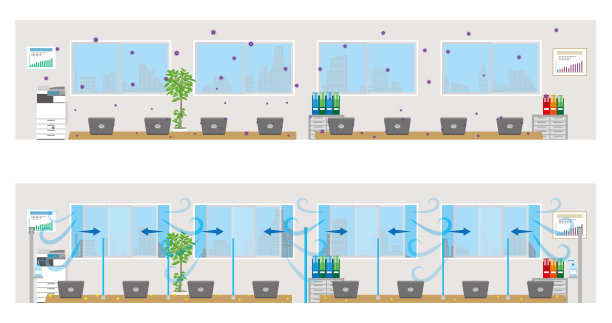 新的办公风格，办公室感染控制，图片下载