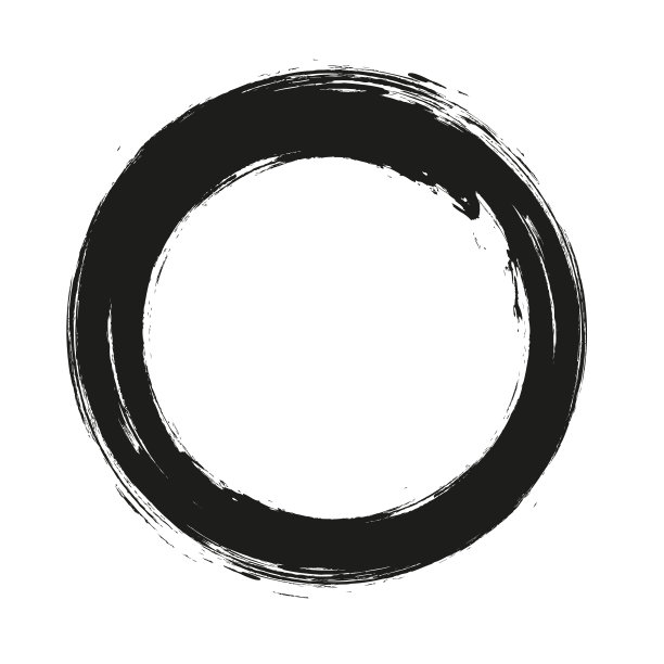 矢量笔刷在白色背景上画圆圈。墨汁手绘画画笔圈。标志、标签设计元素矢量插图。黑色抽象垃圾圆圈。框架图片下载