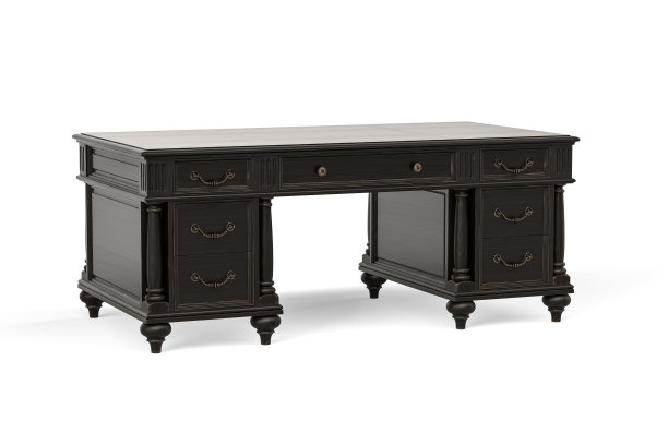 深棕色木桌图片下载