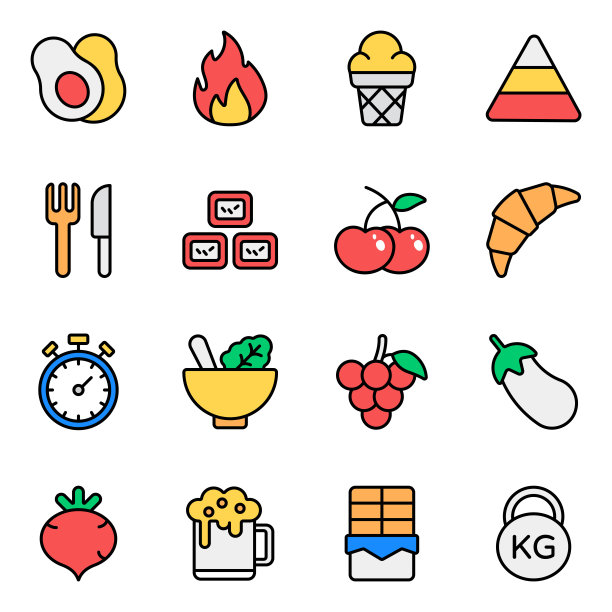 一包健康饮食图标图片下载