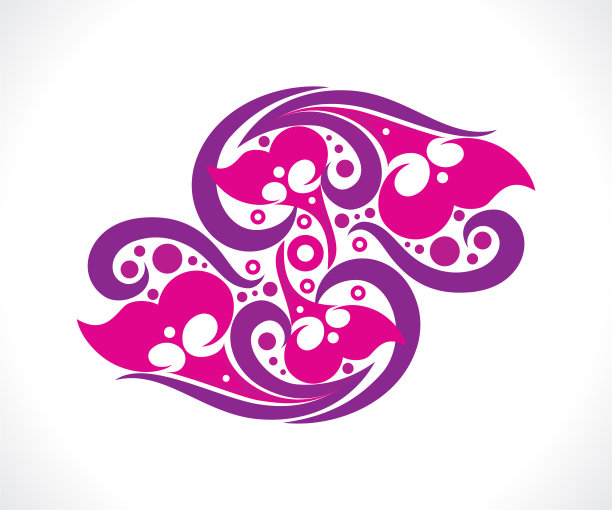 抽象艺术创作花卉背景图片下载