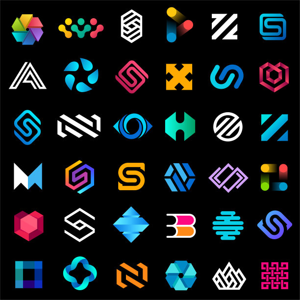 矢量设计的美发厅模板。睫毛和眉毛图标。图片下载