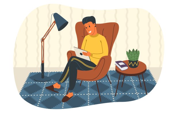 在家工作的概念图片下载