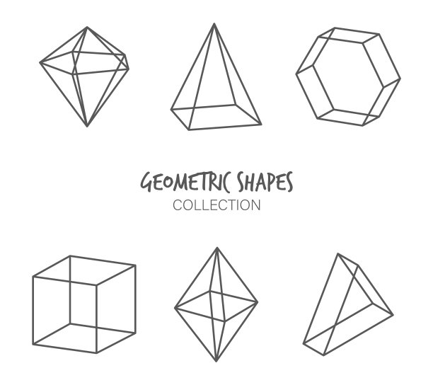 多种几何形状集图片下载