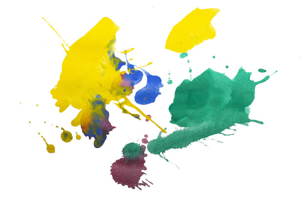 抽象水彩溅在背景上图片下载