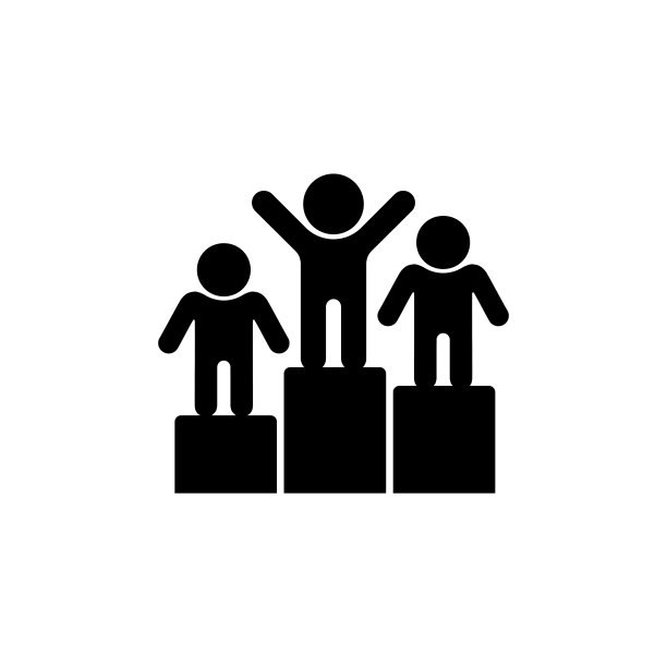 胜利的标志。赢家的迹象。奖励的概念。矢量孤立的白色背景。每股收益10图片下载