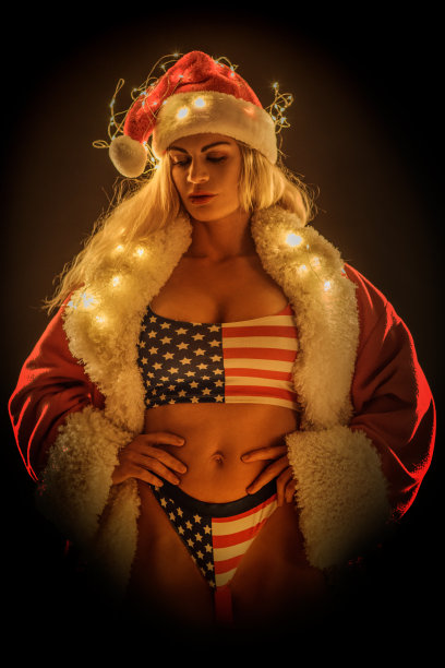 性感圣诞老人图片下载