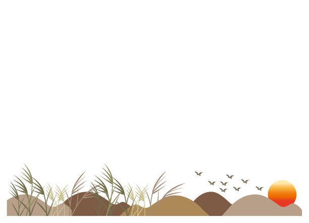 夕阳下的潘帕斯草原图片下载