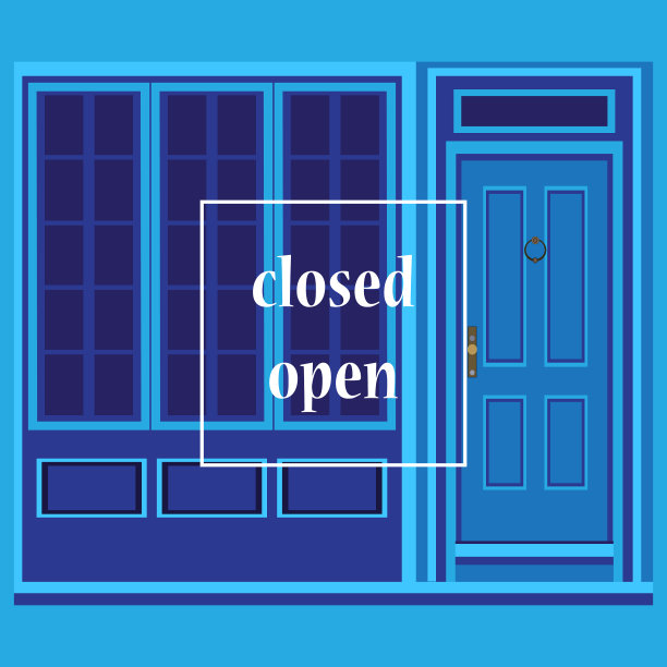 带门的公寓大楼图片下载