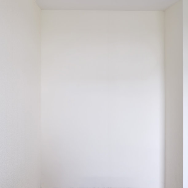 在墙上空出壁龛，放置一个嵌入式衣柜图片下载