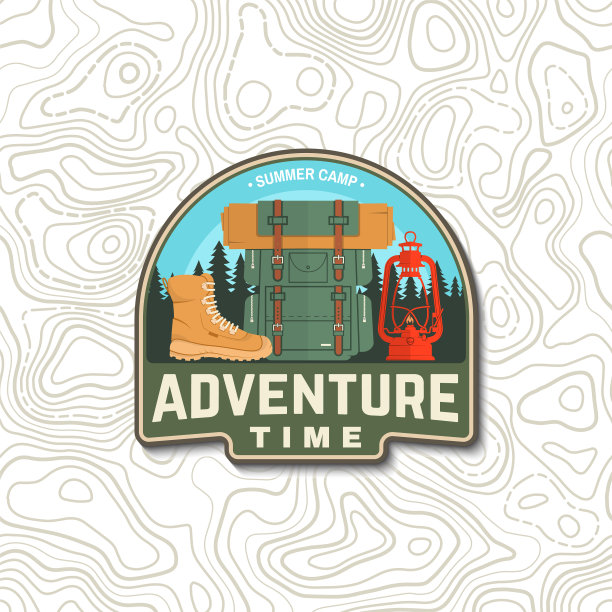 冒险时间补丁概念衬衫图片下载