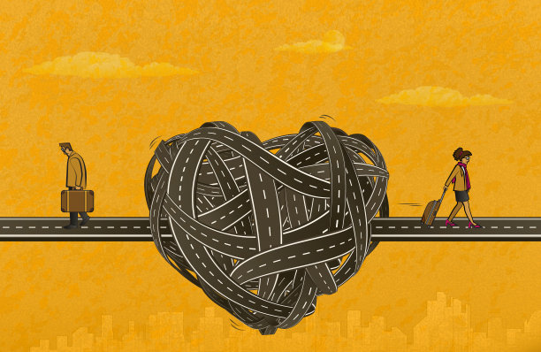 情侣分手图片下载