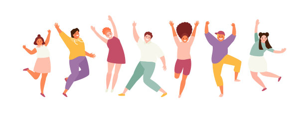 跳快乐的孩子图片下载