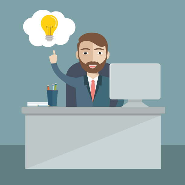 员工矢量图的创新理念图片下载