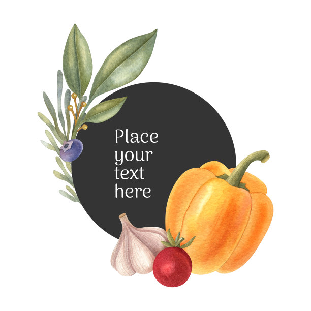 水彩的插图图片下载