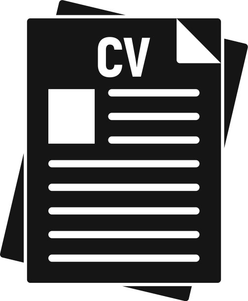 简历论文图标简洁风格图片下载