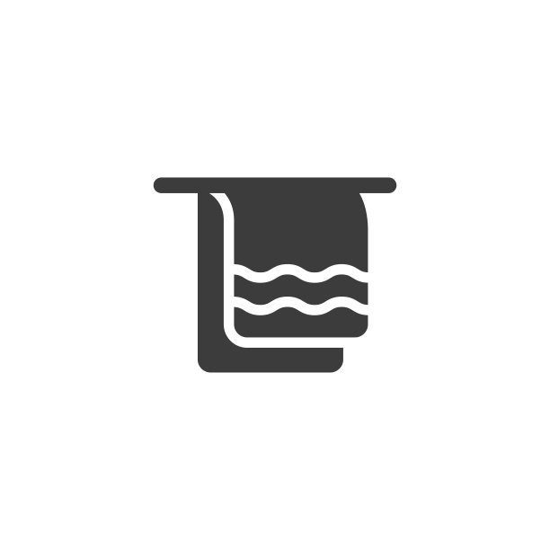 浴室毛巾图标图片下载