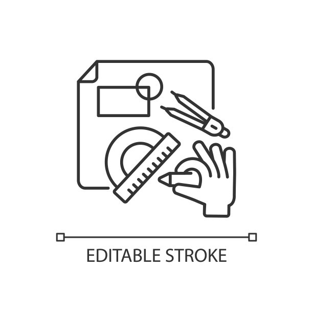 DIY线性图标设计图片下载