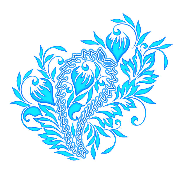 paisley-ethnic点缀图片下载