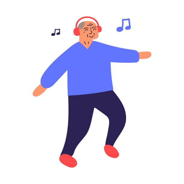 高级的人跳舞。图片下载