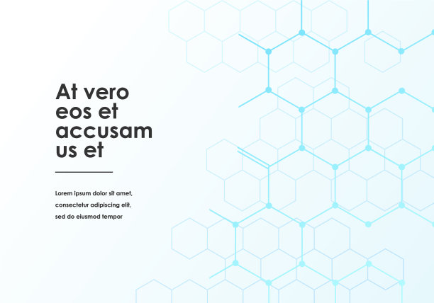 设计抽象的背景六边形图片下载