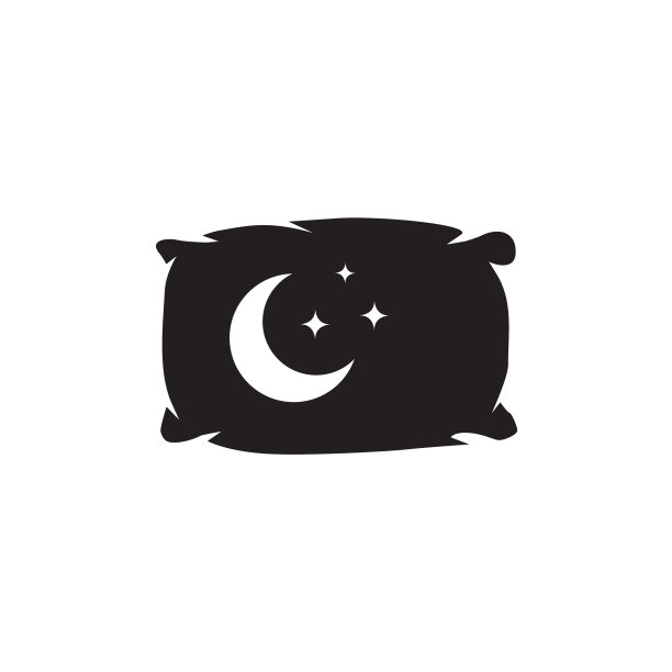 枕头图标标志设计模板图片下载