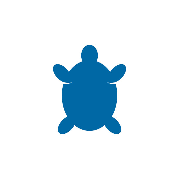 龟标志图标设计模板图片下载