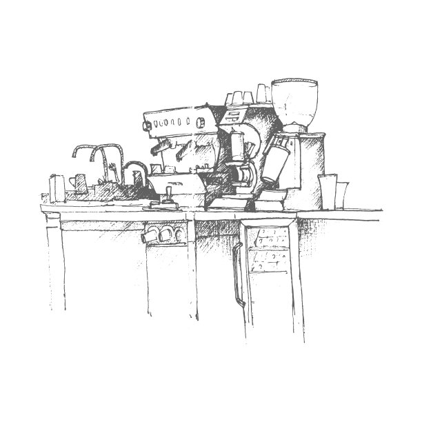 咖啡店设备图片下载