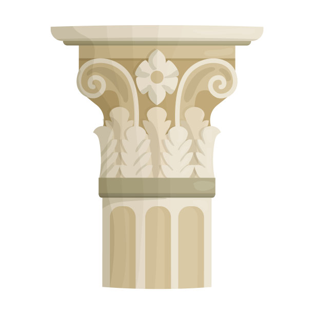 柱子，柱子，图标，卡通图标图片下载