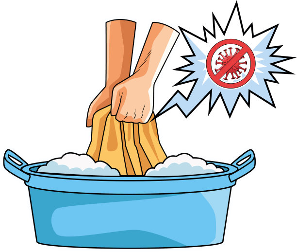 洗涤衣物预防方法图片下载