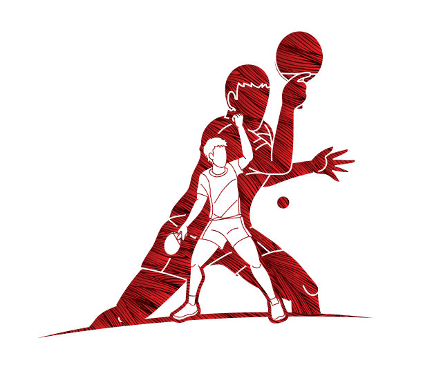 乒乓组运动员乒乓球组运动员图片下载