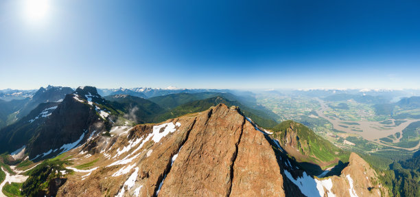 奇姆山航拍全景图片下载