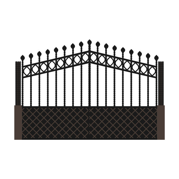 栅栏门图标卡通图标图片下载