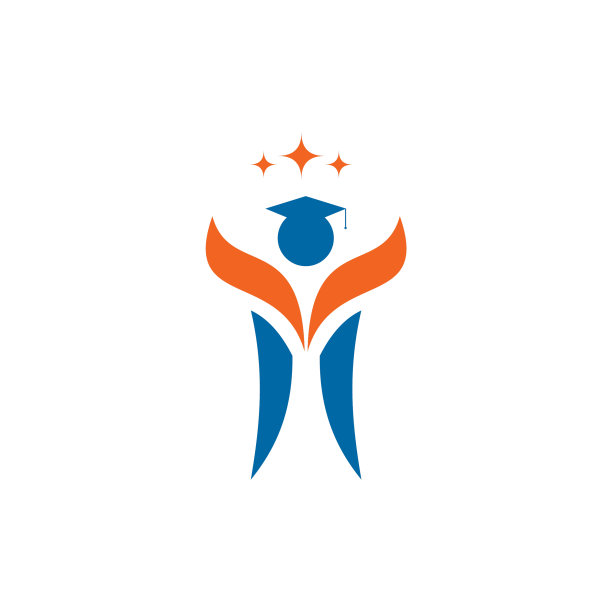 教育标志设计采用人体图形图片下载