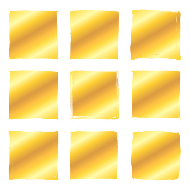 白漆上有金色的笔触图片下载